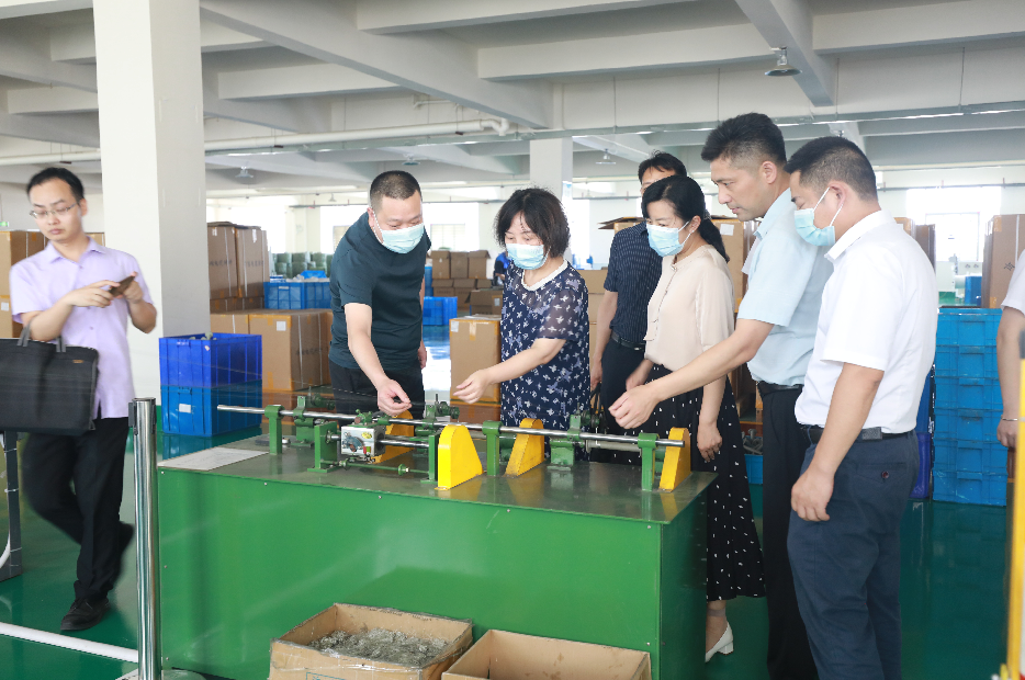 廣水市政協(xié)領(lǐng)導(dǎo)張慧玲、楊華到德樂電力調(diào)研考察